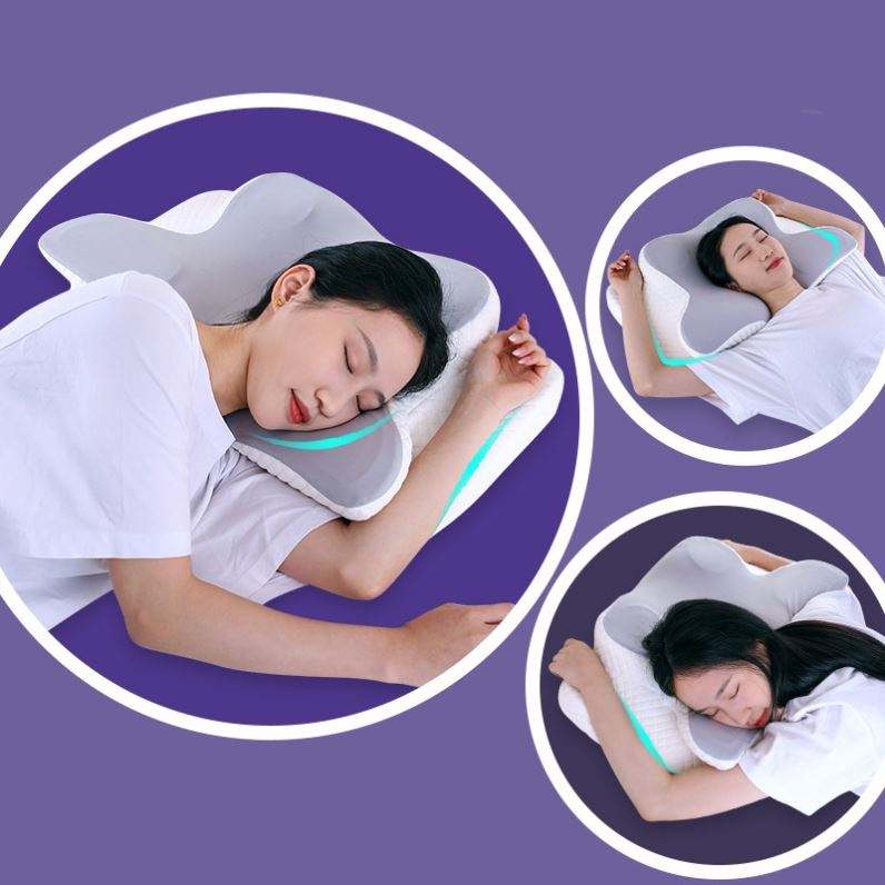 Ergonomic Cervical Memory Foam Pillow